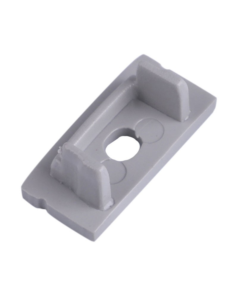 TAPA C/ AGUJ GRIS PERFIL ALUMINIO 2000*17.1*8.5mm